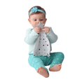 thumbnail image 4 of Malarkey Kids Munch-It Baby Blankets, Grey, 1 Count, 4 of 6