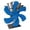 Blue, variant on Heat-Powered Wood Stove Fan with 6 Blades - No Electricity, Auto-Rotates at 60°C-350°C, Aluminum Body, Rustproof, for Fireplace & Stove Heating