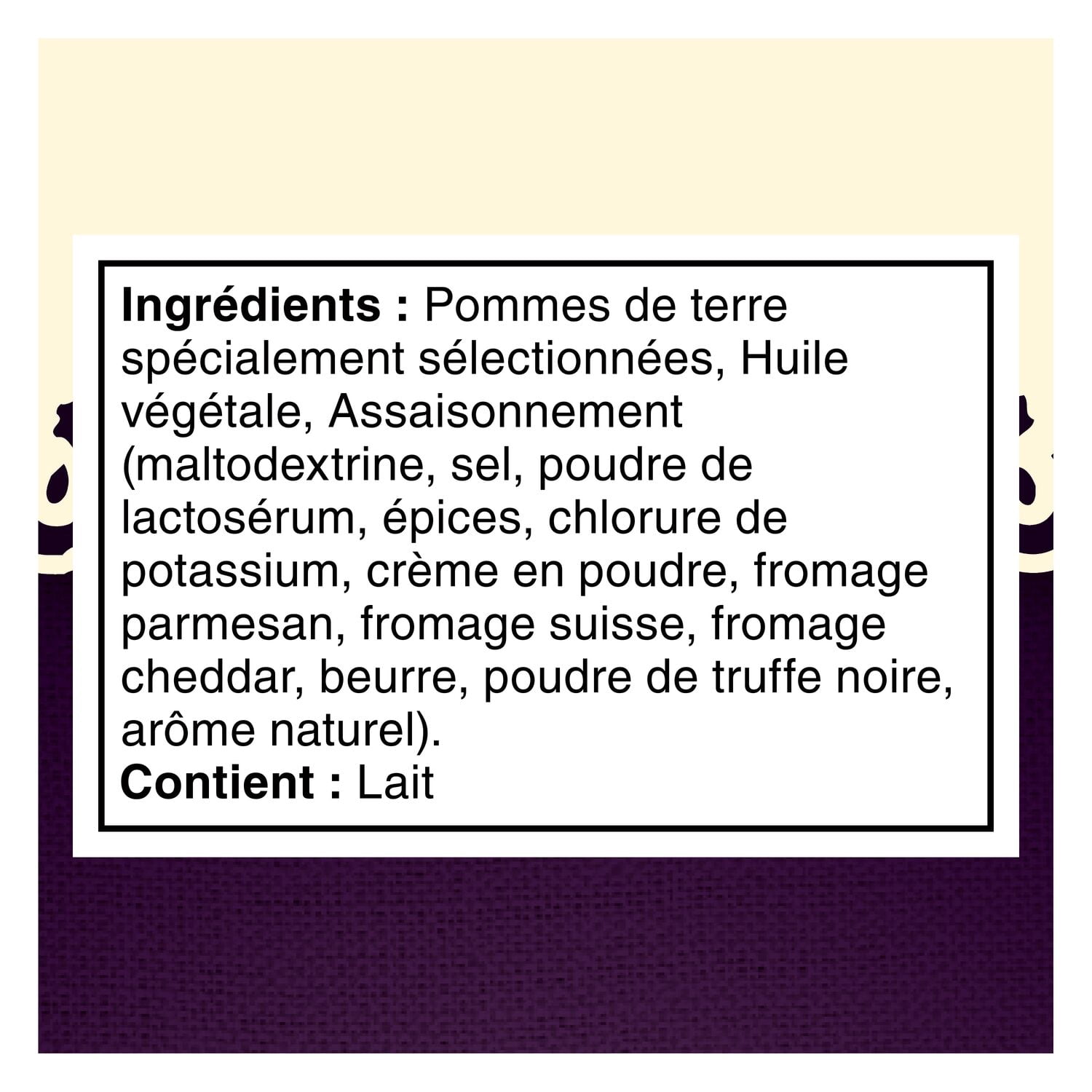 Miss Vickie’s croustilles cuites à la marmite saveur Truffe noire et parmesan