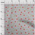 thumbnail image 1 of oneOone Cotton Poplin Fabric Leaves & Apple Fruit Fabric BTY 56 Inch Wide, 1 of 1