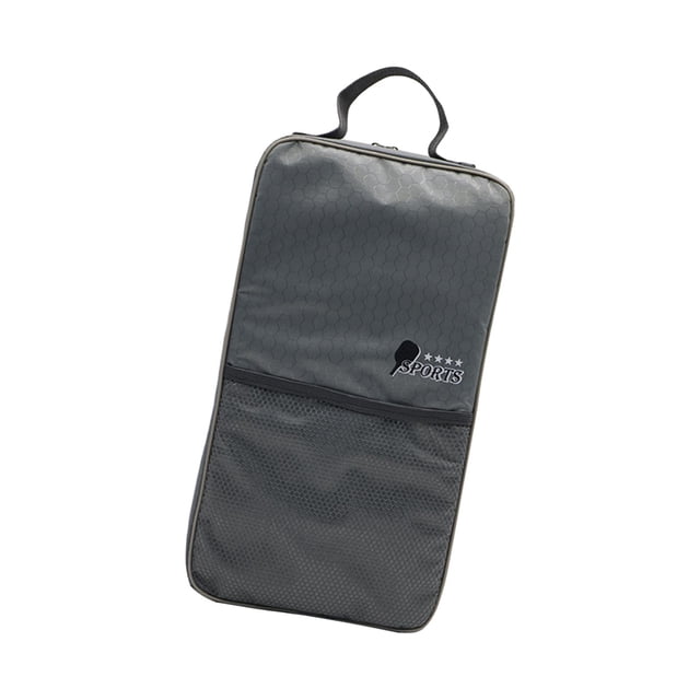 jinwen Pickleball Racket Bag Pouch Table Tennis Paddle Cover for Indoor Competition Gray Children