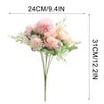 thumbnail image 3 of Vaidha Bouquet Simulé de Fleurs de Décoration Intérieure Bouquet de Roses Simulées Petits Guidons de Roses, 3 of 4