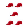 thumbnail image 3 of relayinert Lightweight And Breathable Sun Cap Sporty Style For Outdoor Enthusiasts Adjustable Strap Polyester Outdoors Sun Cap red 5Set, 3 of 6