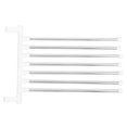 thumbnail image 1 of Shisuyan Bathroom Organization Towel Rack Silver 1 Set 10.8X8.3X2 In, 1 of 8