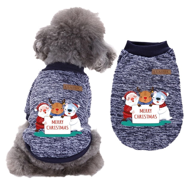 LSLJS New Product Christmas Pet Clothes Dog Warm Transfiguration Winter, Pet Costume
