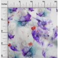 thumbnail image 1 of oneOone Polyester Lycra Fabric Flower Watercolor Print Fabric BTY 56 Inches Wide, 1 of 4
