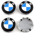 thumbnail image 2 of ShenMo 4pcs Auto Center Caps for BMW 68MM Rim Center Caps Wheel Center Badge Shape decoration accessories, 2 of 4