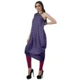 thumbnail image 4 of Moomaya Robe Kurti à une Épaule Imprimée pour Femme, Sans Manches, à Col Bénitier, Style Bohème, Tenue de Soirée de Designer, 4 of 7