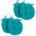 thumbnail image 1 of Coussins de Chaise Ronds Capitonnés en Sergé Uni de 16 Po (Ensemble de 4), 1 of 2
