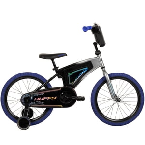 Huffy 18" Vélo pour enfants électro-légers, convient aux cavaliers 42" - 49", Gray/Purple, Enfants, Unisexe