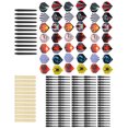 thumbnail image 4 of Tip Darts Set,  Accessories Kit Include 12Pcs Darts Shaft 42Pcs Flights 100Pcs Tips Gift for  Lovers and Friends  for Relaxation and Entertainment, 4 of 8