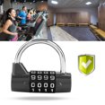 thumbnail image 4 of Combination Code Lock Security Password Lock for Luggage Cabinets 4 Dial Digit Code Lockers, 4 of 7