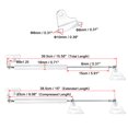 thumbnail image 2 of Unique Bargains 4Pcs 15 inch 300N/67LB Universal Lift Supports Struts Shocks for Car Boat RV, 2 of 8