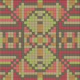 thumbnail image 1 of Ahgly Company Tapis d'Intérieur Lavable en Machine Carré Transitionnel Marron Sienne, 7 Pieds Carré, 1 of 7
