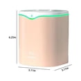 thumbnail image 3 of Cagogo under $5 Bedroom Humidifier, Bedroom Humidifiers,2L Large Room Cool and Warm Mist,Quiet Ultrasonic Humidifier,Adjustable Mist Essential Oil Diffuser,Plant Desk Humidifier for Home Office, 3 of 6