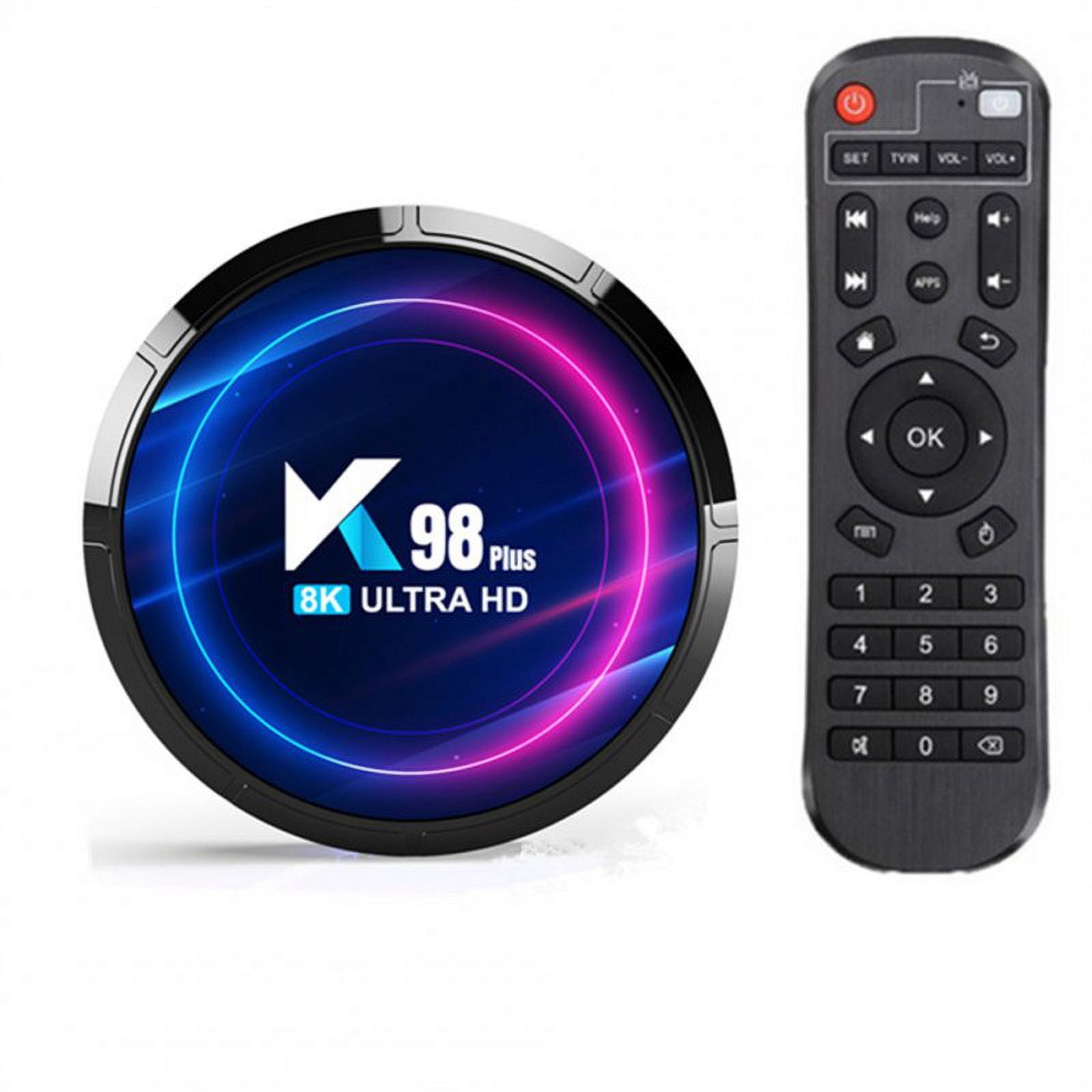 K98 Plus Home Smart Media Player Ultra HD Dual Wifi 8k Smart Tv Box for Android 13.0 Top Box EU Plug 2+16gb