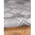thumbnail image 2 of Laredo Fortin Grey & Ivory 5' x 7' Area Rug, 2 of 6