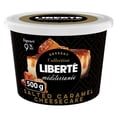 thumbnail image 1 of Liberte Méditerranée 9% Yogurt, Dessert Collection, Salted Caramel Cheesecake, 500g, 1 of 7
