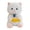 White, variant on Plush Cat Stuffed Animals Cuddly Realistic Cat Plush Figure Decoration Stuffed Animal Plush Cat Toy for Toddlers Toy Gifts Holiday White