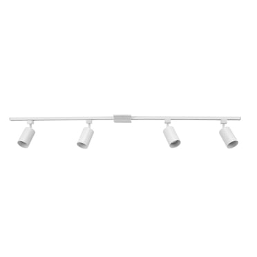 Tribeca 4-Light 56" Track Lighting Kit, Matte White