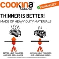thumbnail image 3 of COOKINA Barbecue Reusable Grilling Sheet, 3 of 6