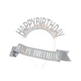 thumbnail image 1 of Customizable Sparkling Letter Shoulder Strap 160 × 9.5cm Birthday Party/Graduation /Beauty Pageant Hot Stamped Font Comes With Pin Shoulder Strap Set, 1 of 5
