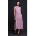 thumbnail image 3 of Bimba Robe Dos Nu Teinture sur Nœuds d'Été pour Fête, Col Licou, Tenue de Plage pour Femmes - Medium, 3 of 6