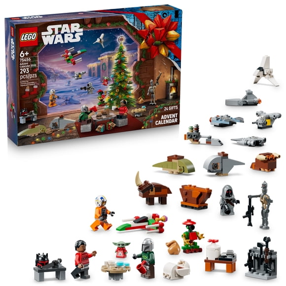 LEGO Star Wars Le calendrier de l’Avent 2026, Jouet de Construction 75456