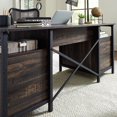 thumbnail image 4 of Sauder® Steel River Desk (2 Box), Carbon Oak®, 427854, 4 of 9