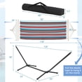 thumbnail image 3 of Costway Support Robuste de 10,5 Pi avec Hamac Portable, Support et Étui de Transport pour Jardin, 3 of 9