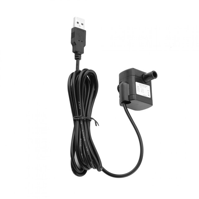 DC 5V Circulation d'Eau Pompe à Eau USB, Pompe à Eau, Réservoir de Poissons USB pour Aquarium