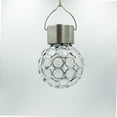 thumbnail image 4 of Solar Light, Outdoor Hanging Decorative Garden Light, LED Crackle Ball for Lawn Yard, 4 of 5