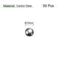 thumbnail image 2 of Unique Bargains Billes de Roulement en Acier au Carbone 10 mm Polies avec Précision, Lot de 50, 2 of 5