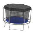 thumbnail image 2 of Siruishop Trampoline Cover Keep Cool Convenient Practical for Round Trampoline Playing 14 Feet For 8 Rods, 2 of 8