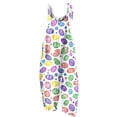 thumbnail image 1 of Casual Jumpsuits for Women Sleeveless Backless Loose Long Playsuits Rompers Summer Polyester, 1 of 6