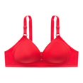 thumbnail image 1 of Timegard Plus Size Bras for Women with Support Wirefree Full Coverage Summer Comfortable Seniors Bralette, 1 of 1
