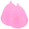 thumbnail image 3 of Menstruel Menstruel Original Authentique Ensemble de Tasses Réutilisables en Silicone Tasse Menstruelle avec Sac Boîte, 3 of 8