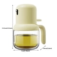thumbnail image 2 of Olive Oil Sprayer For Cooking Type Sprayable Kitchen Olive Oil Spray Bottle For BBQ Kitchen Baking Roasting Olive Oil Holder Juice Glass Bottles The Container Store Bathroom Old Glass Oil Bottles, 2 of 3