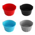 thumbnail image 4 of Doublure pour Mijoteuse TASTAN Ronde Réutilisable en Silicone – Doublure Antiadhésive et Résistante à la Chaleur avec Poignée, Passe au Lave-Vaisselle et Réutilisable pour Mijoteuse, pour un Nettoyage Facile et la Préparation des Repas, Bleu, 4 of 7