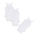 thumbnail image 4 of Buyless Fashion Baby Girl White Eyelet Camisole Onsie In Soft Cotton With Colored Trim, 4 of 7