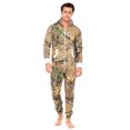 thumbnail image 1 of Combinaison de Mode pour Hommes Adultes une Pièce Pyjama Sans Pieds, 1 of 6