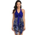 thumbnail image 2 of Jupe en Maille Aguichant Grande Taille Fendue Maillot de Bain Bikini Deux Pièces pour Femmes, 2 of 4