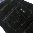 thumbnail image 4 of KIDSCOOL SPACE Jupe pour Bébé Petite Fille, Robe Salopette d'Été en Denim Doux Extensible Déchiré pour Fille, Noir, 2-3 Ans, 4 of 7