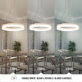 thumbnail image 3 of Artika Optical LED Pendant, Light Wood, 3 of 6
