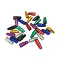thumbnail image 3 of 10 Pieces Bike Tire Caps Dustproof Air Caps Replacement Air Cover Protective Fittings Aluminum Alloy Solid Color Rim Stem Covers for Replacement Red, 3 of 7