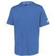 thumbnail image 1 of Adult Performance Two-Button Solid Jersey, Columbia Blue - Medium, 1 of 1