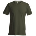 thumbnail image 1 of Kariban Hommes Manches Courtes V Cou Slim Fit T-Shirt, 1 of 2