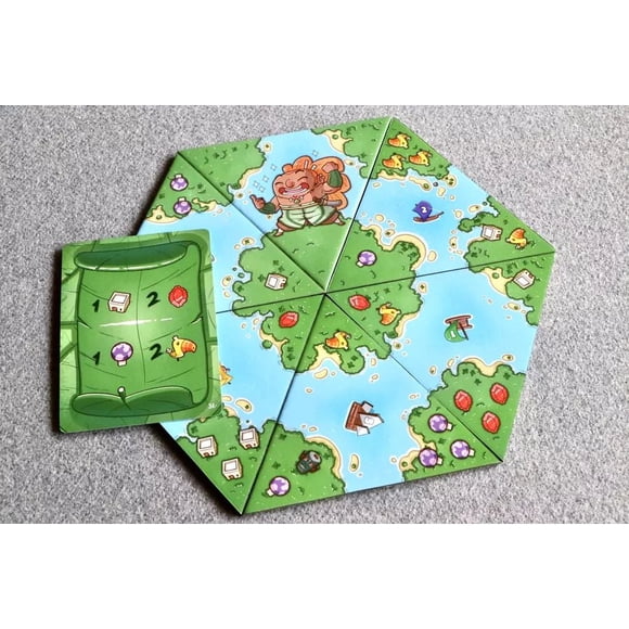 Ghost Dog Games - Myriades - Jeu de placement de tuiles, de course et d’association - Jeu de stratégie - Mode solo - Bilingue 1 à 5 joueurs - 7 ans et +