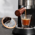 thumbnail image 2 of yuksok Espresso Lens Reflective Mirror Flow Rate Observation Stylish for Cafe Bar Beech Beech, 2 of 8
