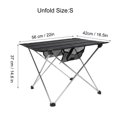 thumbnail image 3 of Camping Table, Portable Folding Camping Table, Aluminum Alloy Table Foldable Desk Table Outdoor Camping[S], 3 of 9